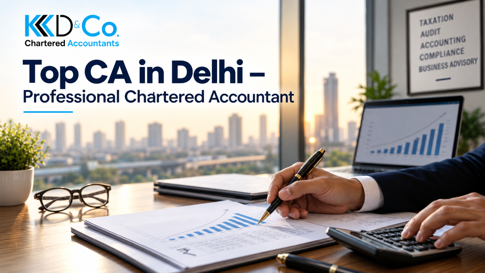 Top CA in Delhi – Professional Chartered Accountant Services by K3DCo