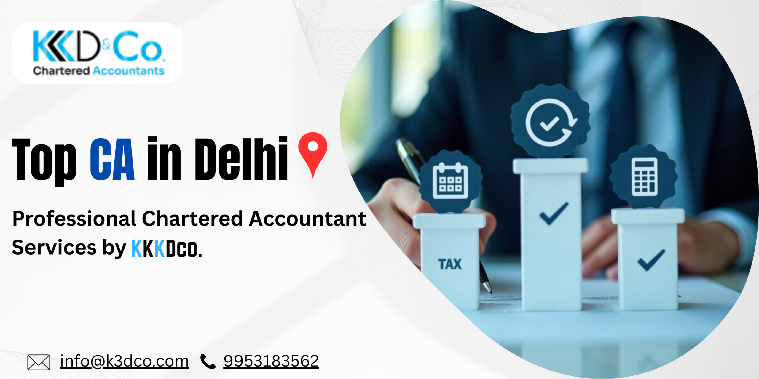 Top CA in Delhi – Professional Chartered Accountant Services by K3DCo