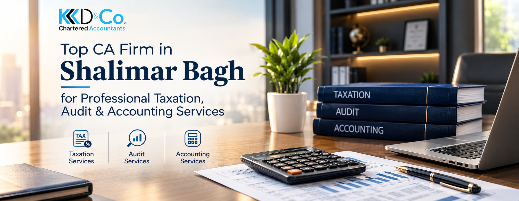 Top CA Firm in Shalimar Bagh for Professional Taxation, Audit & Accounting Services